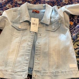 Brand new with tags. Seven for all mankind denim coat.